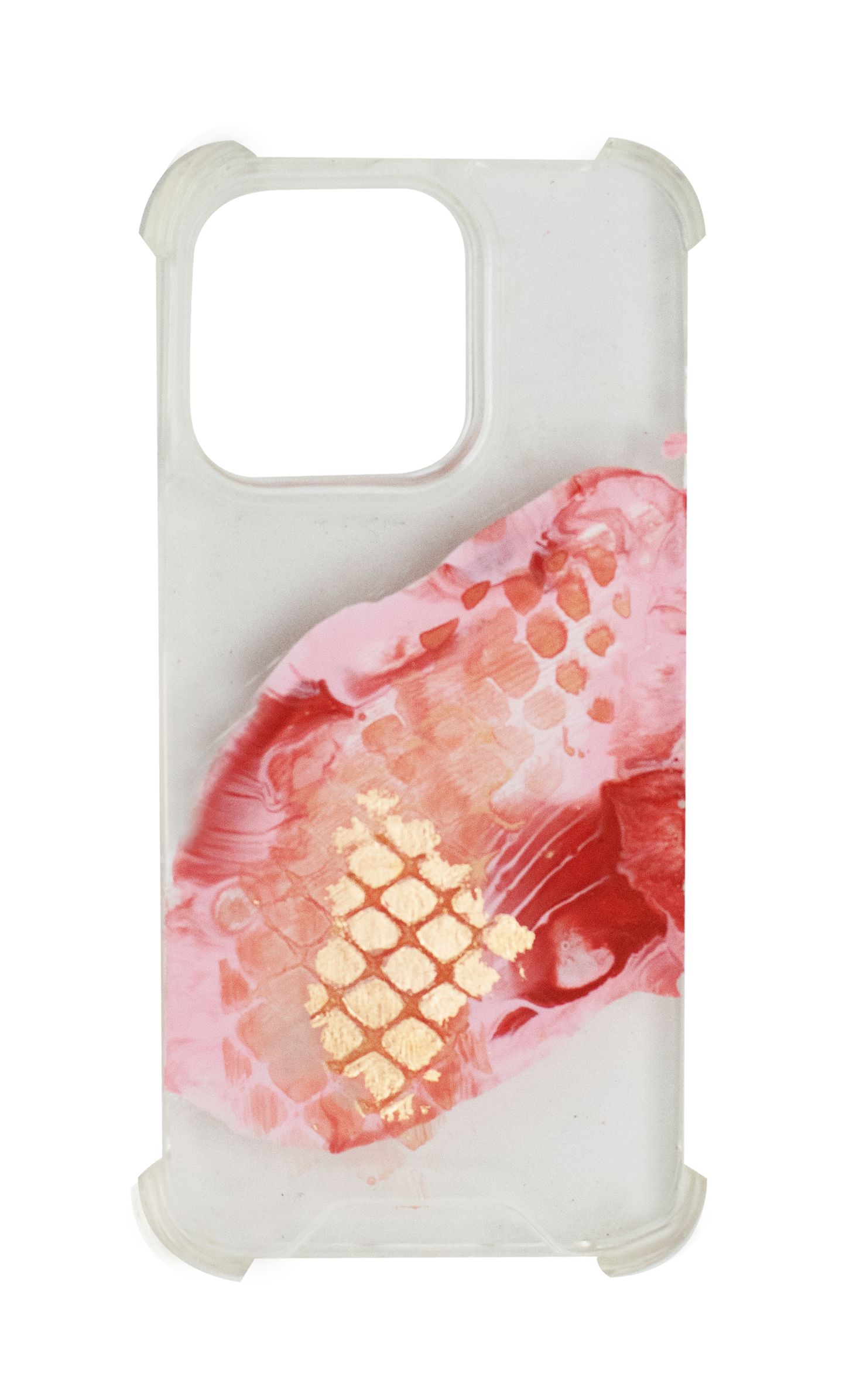 14Pro Rose Gold + transparente FL20