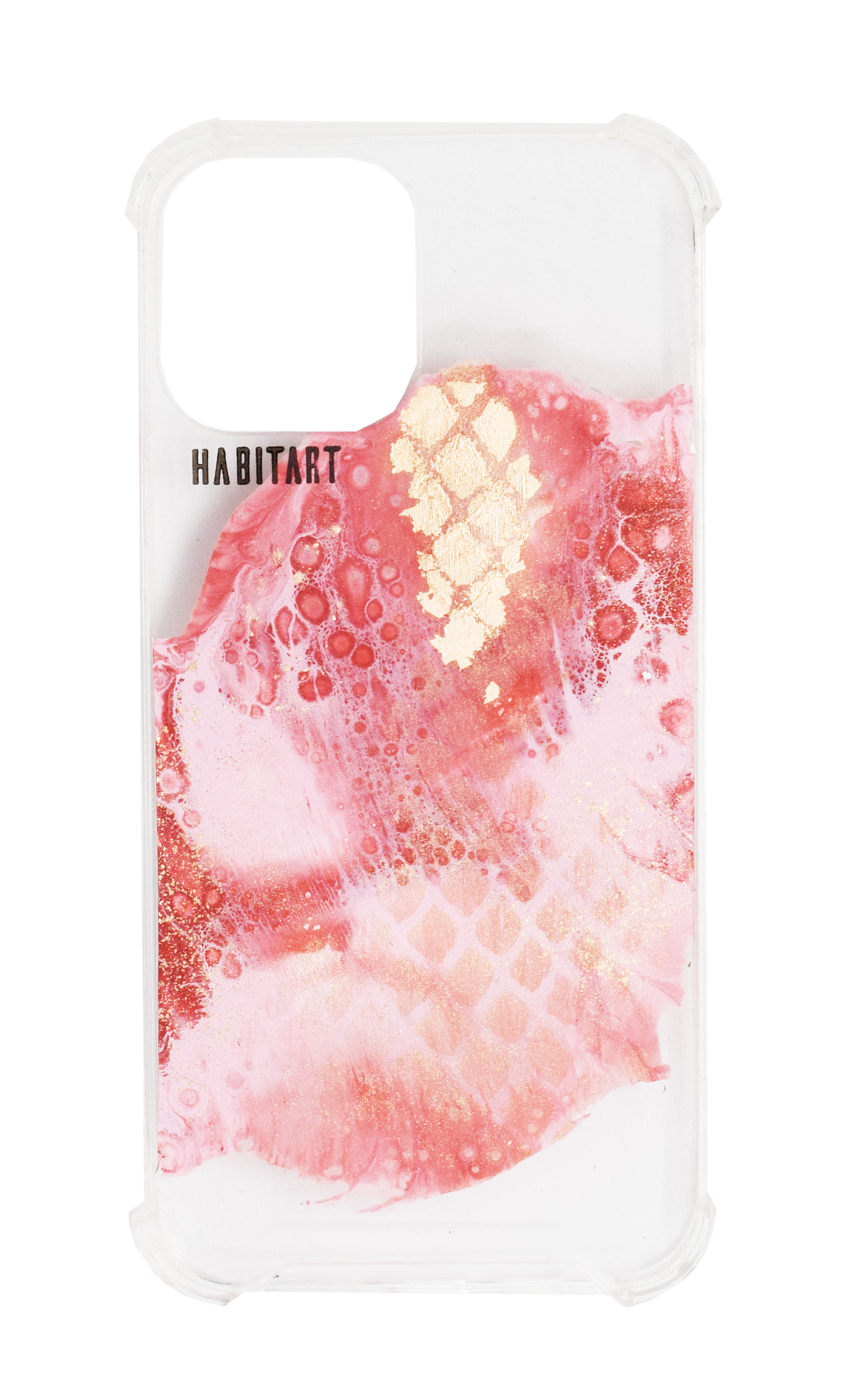 12ProMax Rose Gold Snake + transparente G863