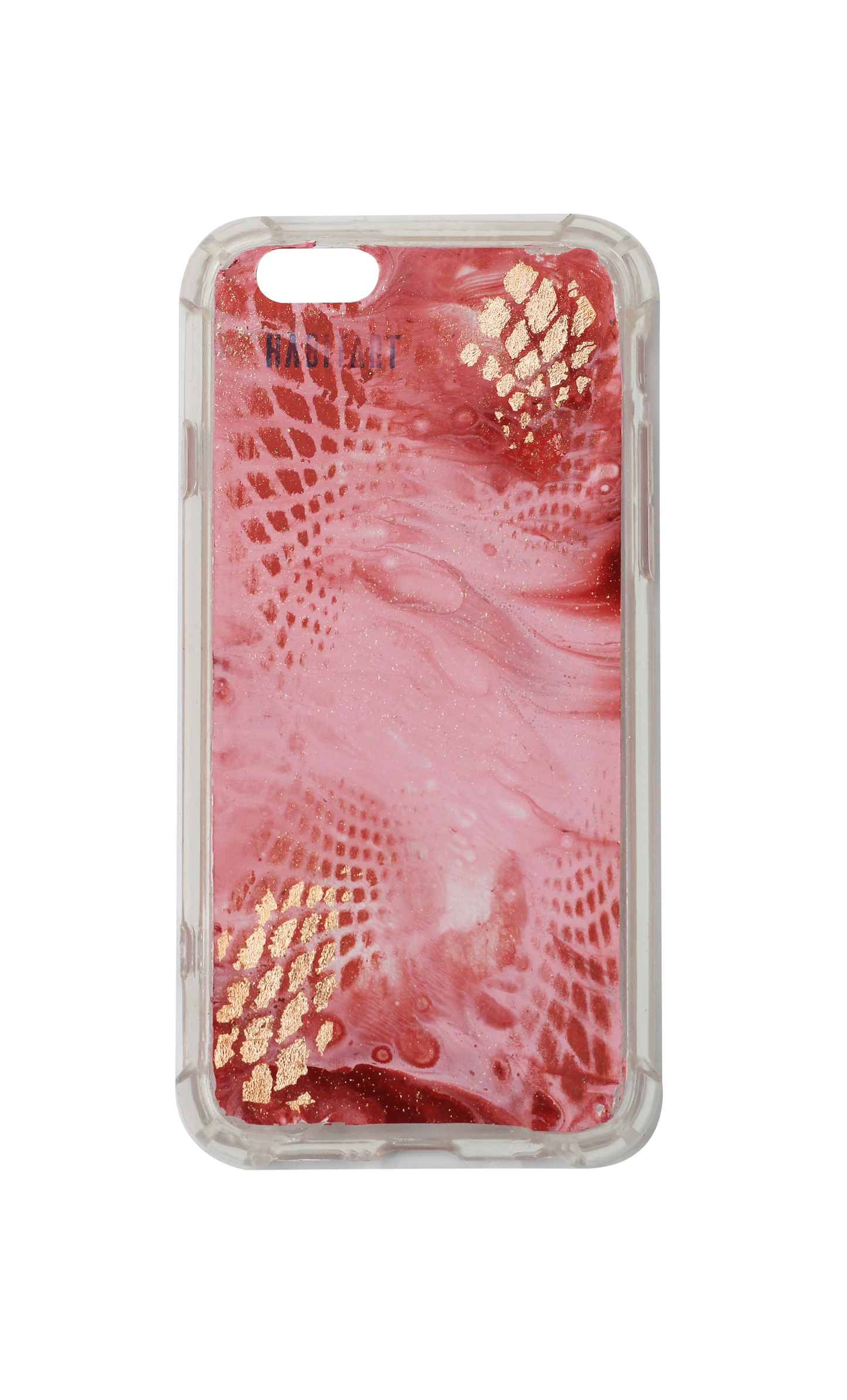 6s Rose Gold Snake Print c549