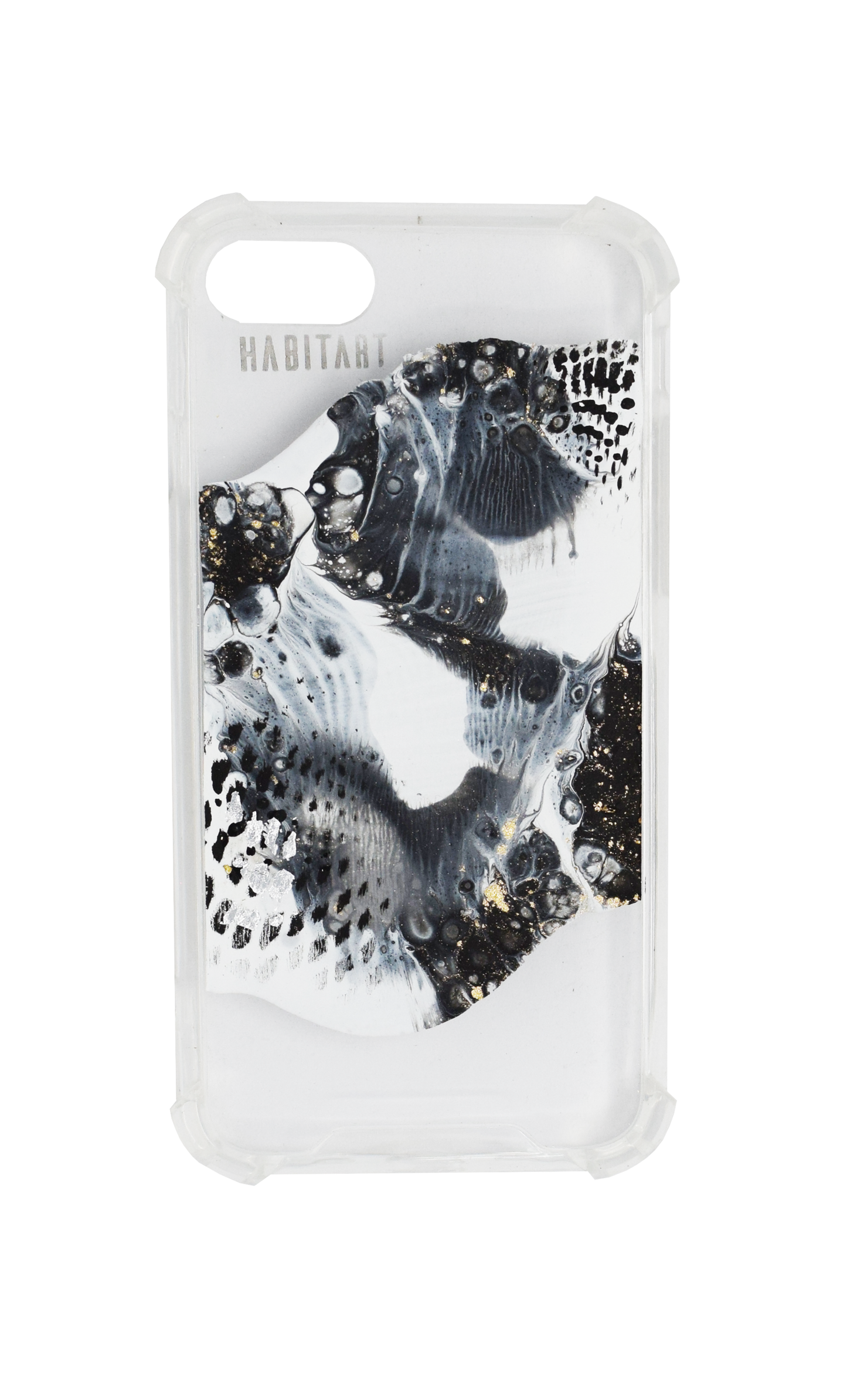 IPhoneSE White Snake + TRANSPARENTE F566