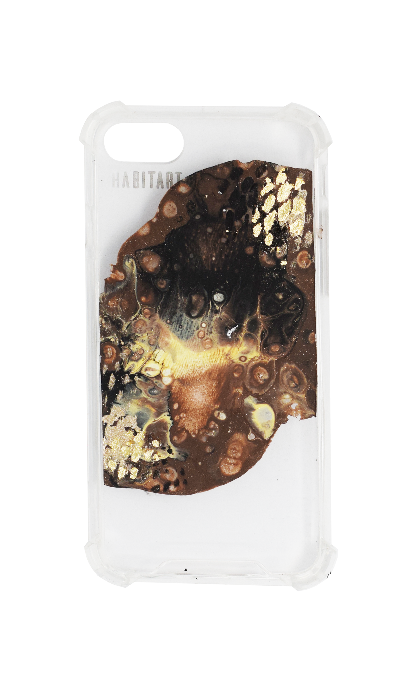 IPhoneSE Brown Snake + TRANSPARENTE F559