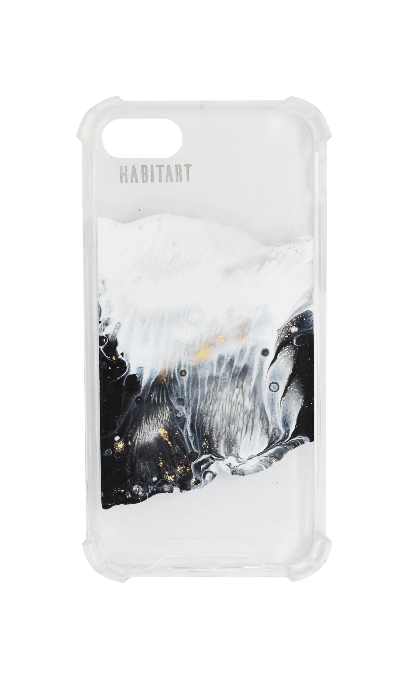 IPhoneSE Marble + TRANSPARENTE F563
