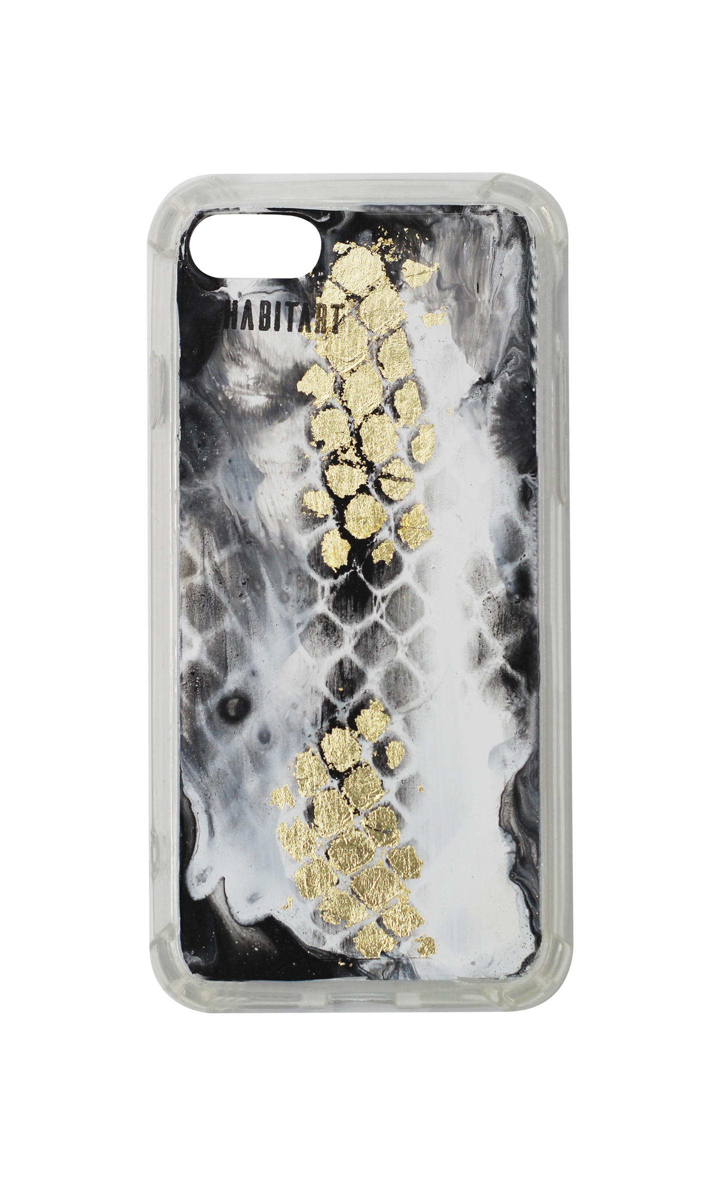 7/8 White Snake Print C661