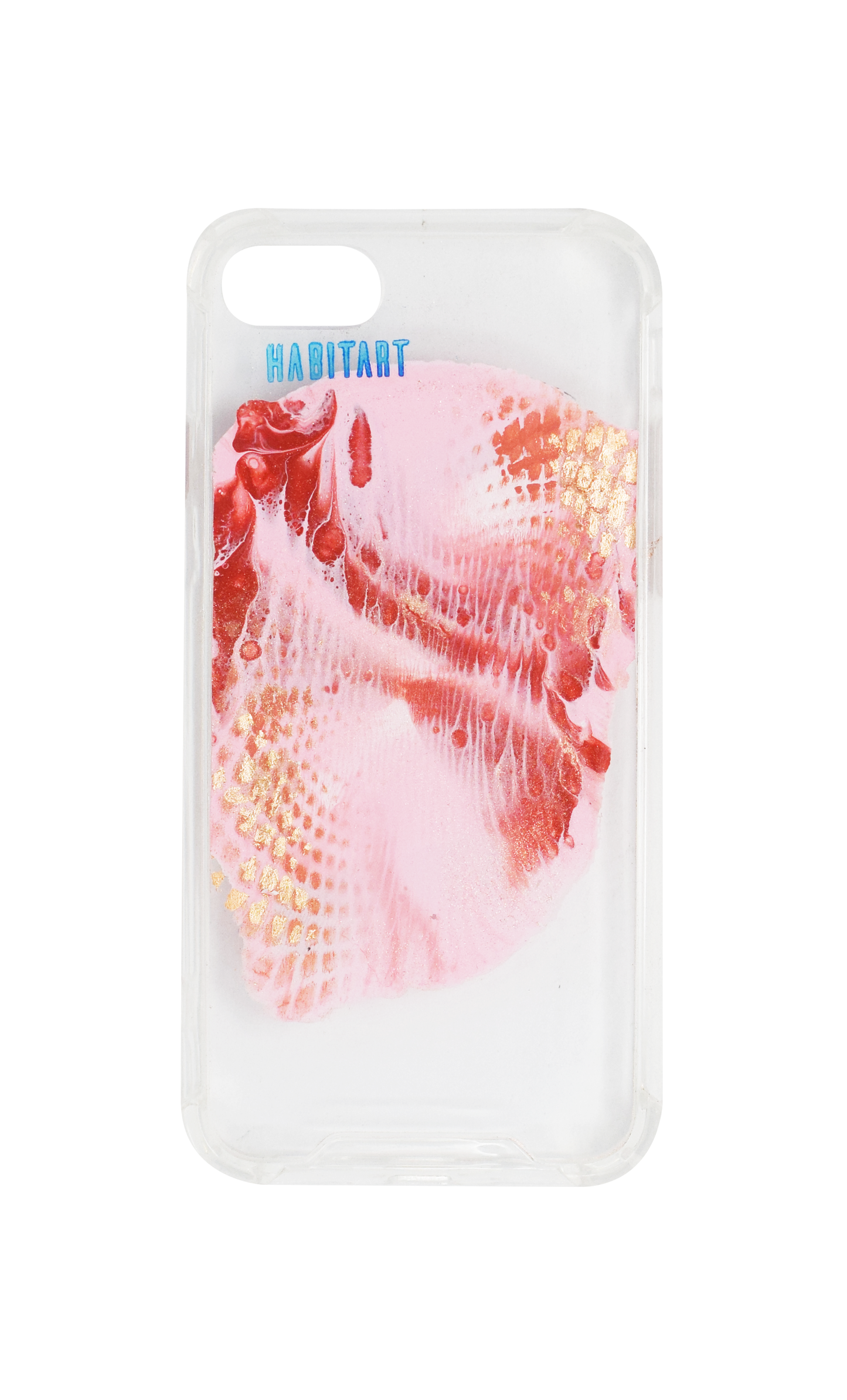 IPhoneSE Rose Gold Snake + transparente F962