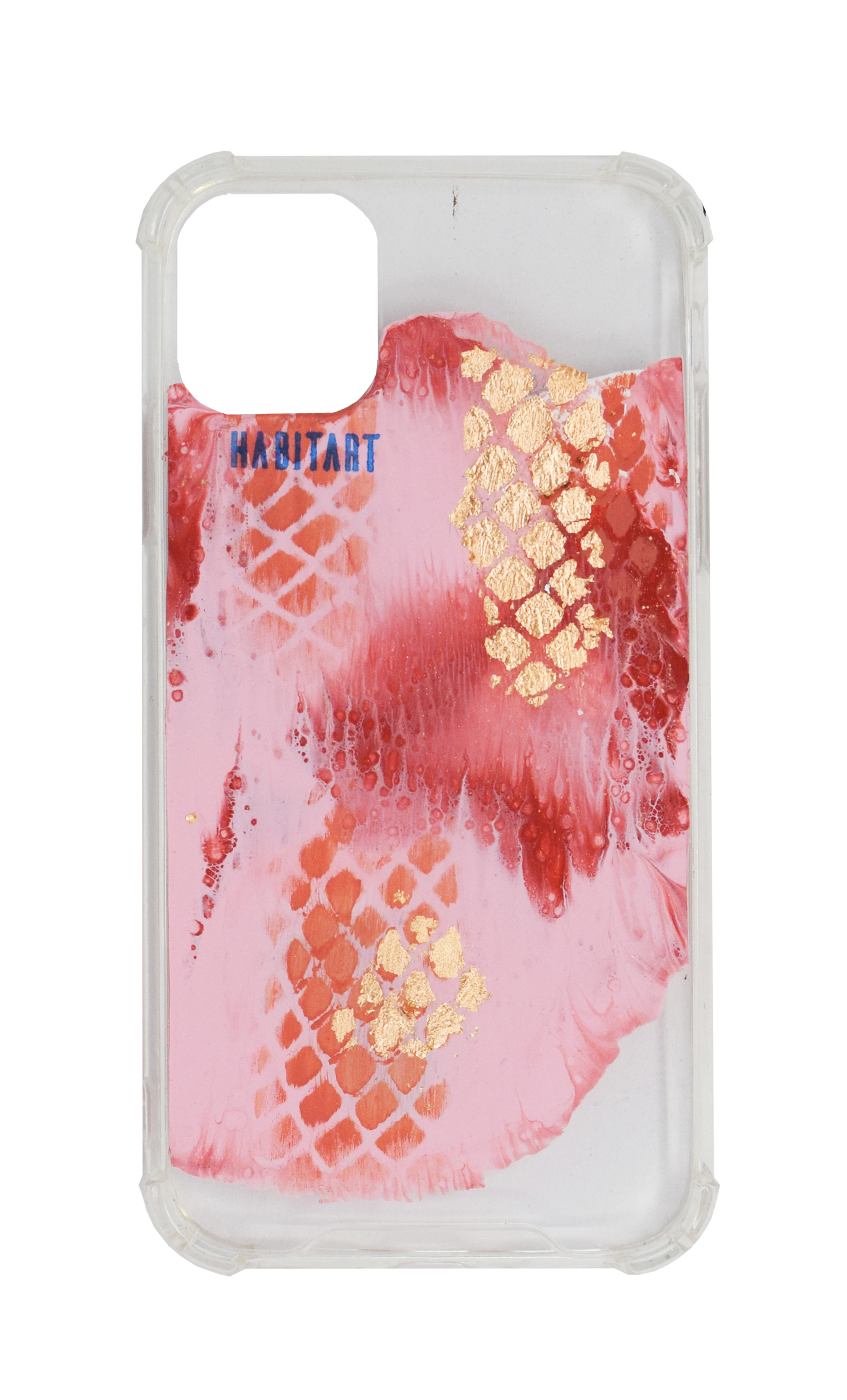 IPhone11 Rose Gold Snake + TRANSPARENTE F294