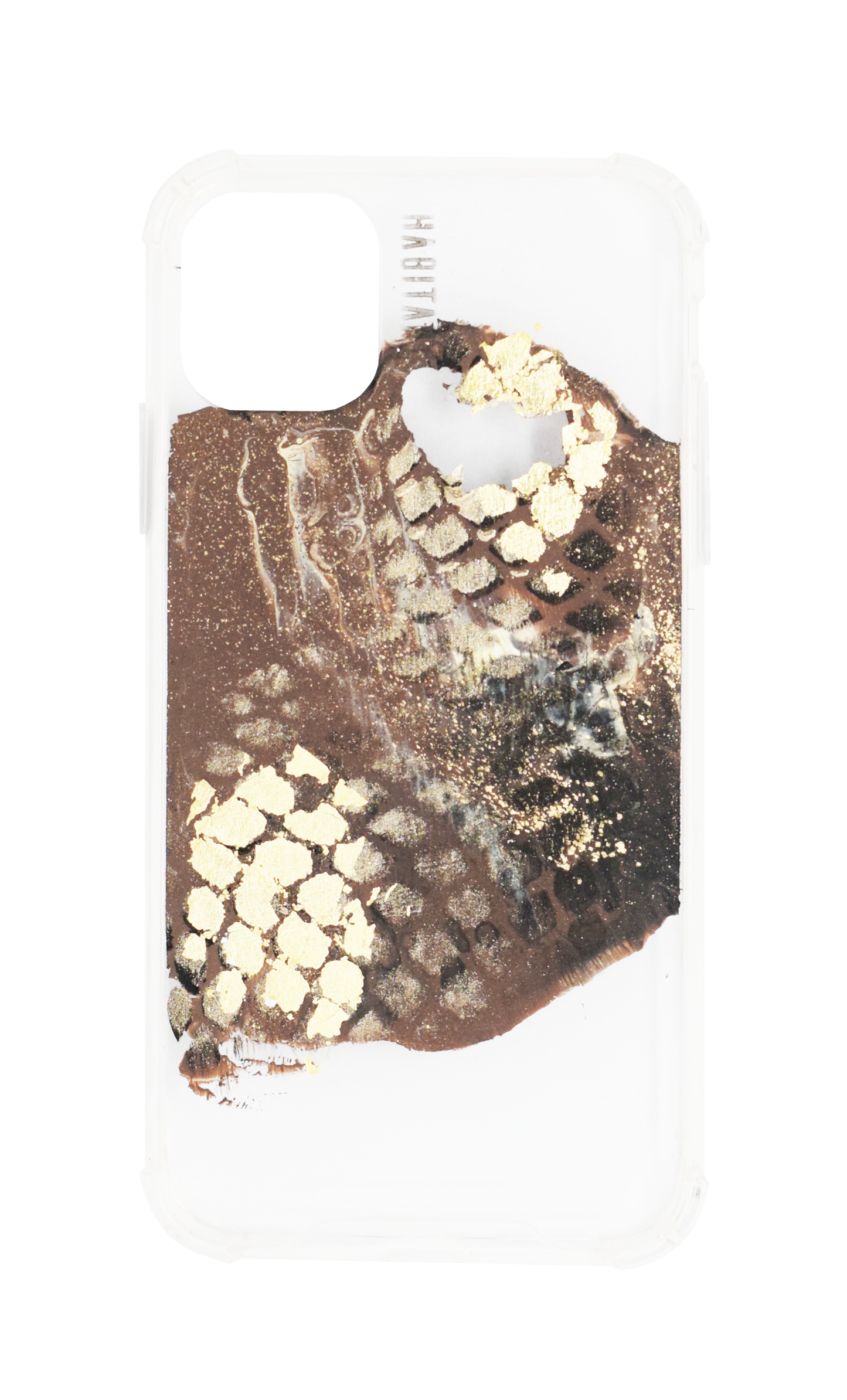 IPhone11 Brown Snake + transparente F952