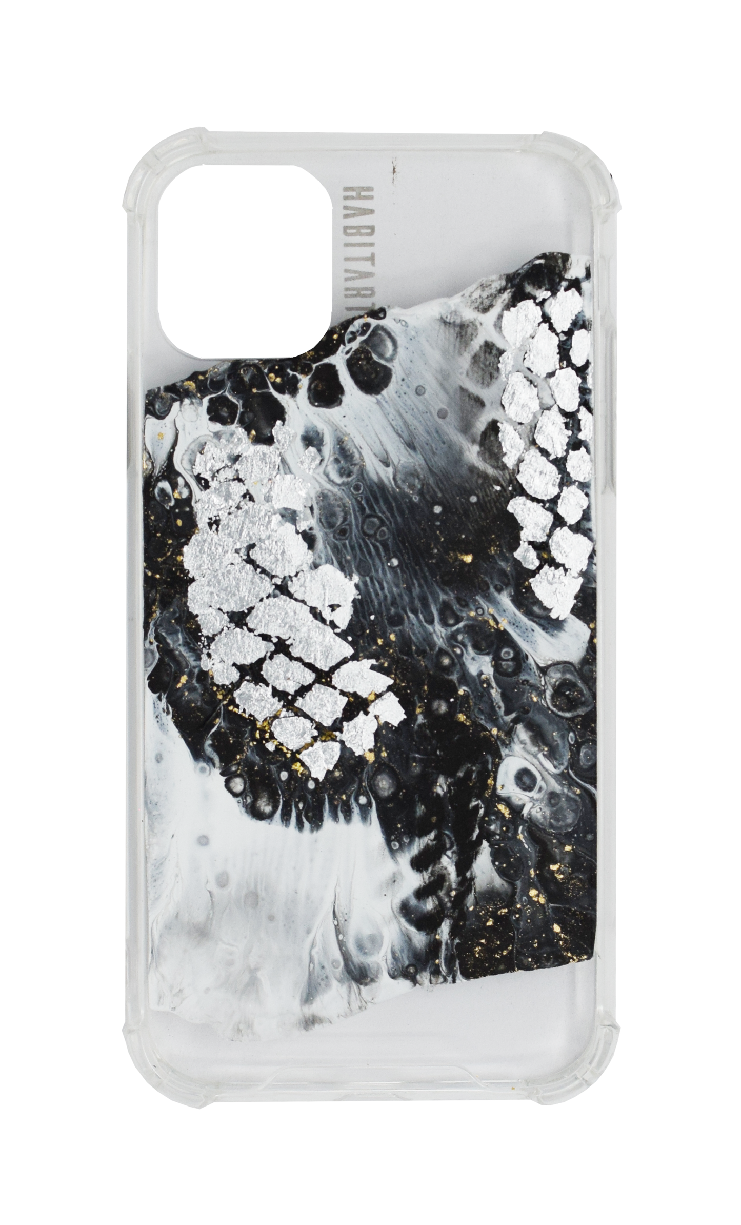 IPhone11 White Snake + TRANSPARENTE F304