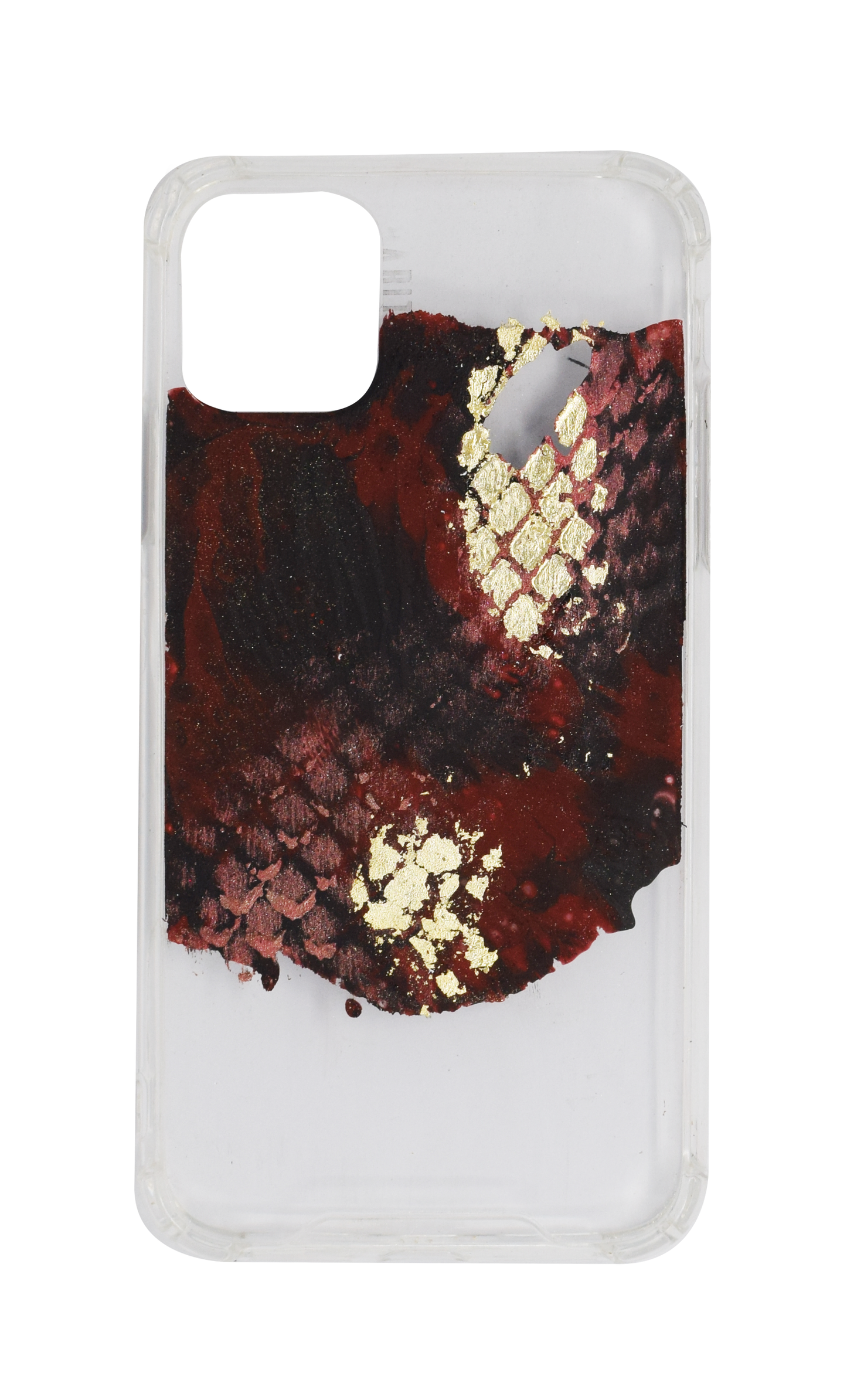 IPhone11 Red Snake + TRANSPARENTE E664