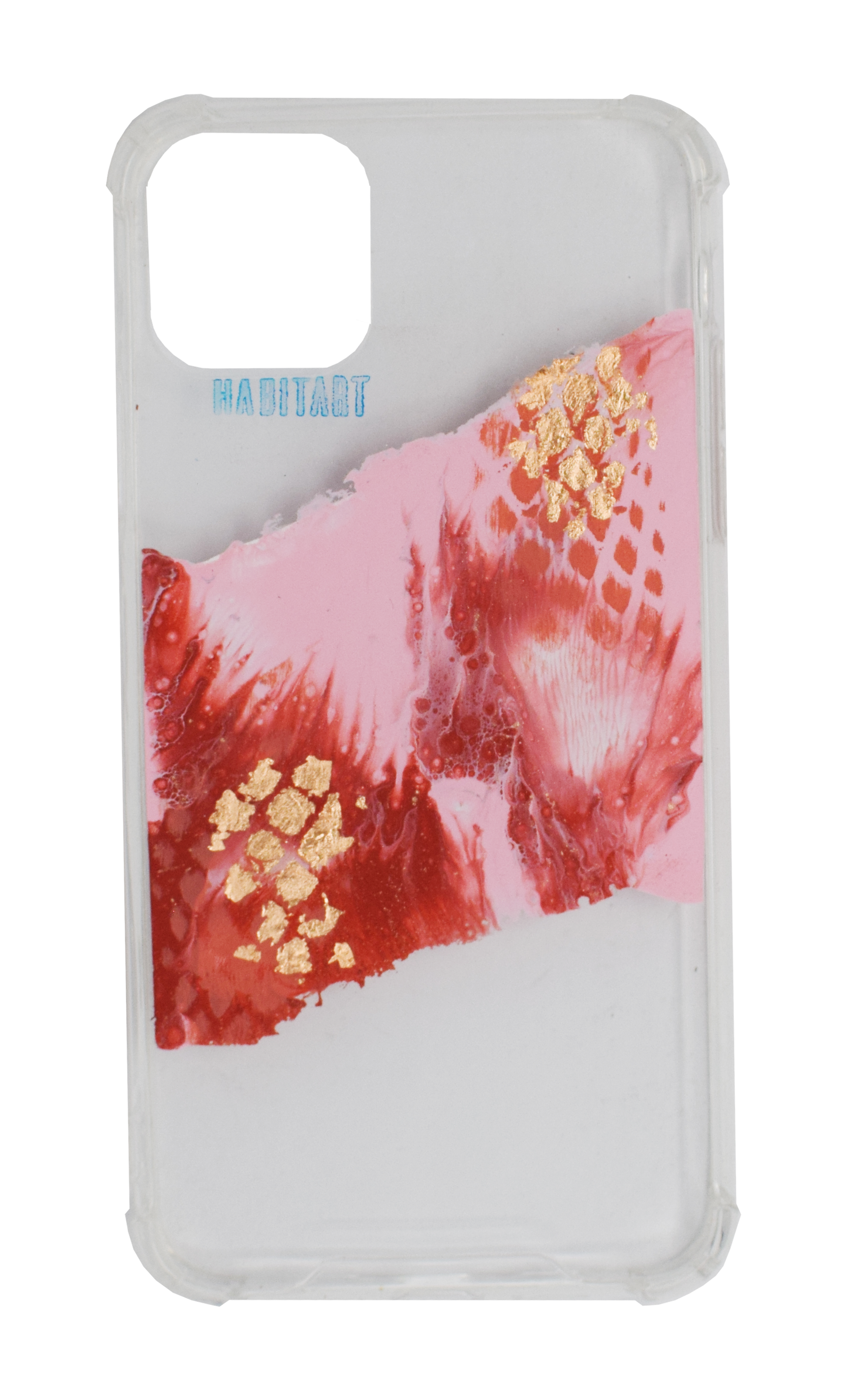 11ProMax Rose Gold Snake + TRANSPARENTE F175