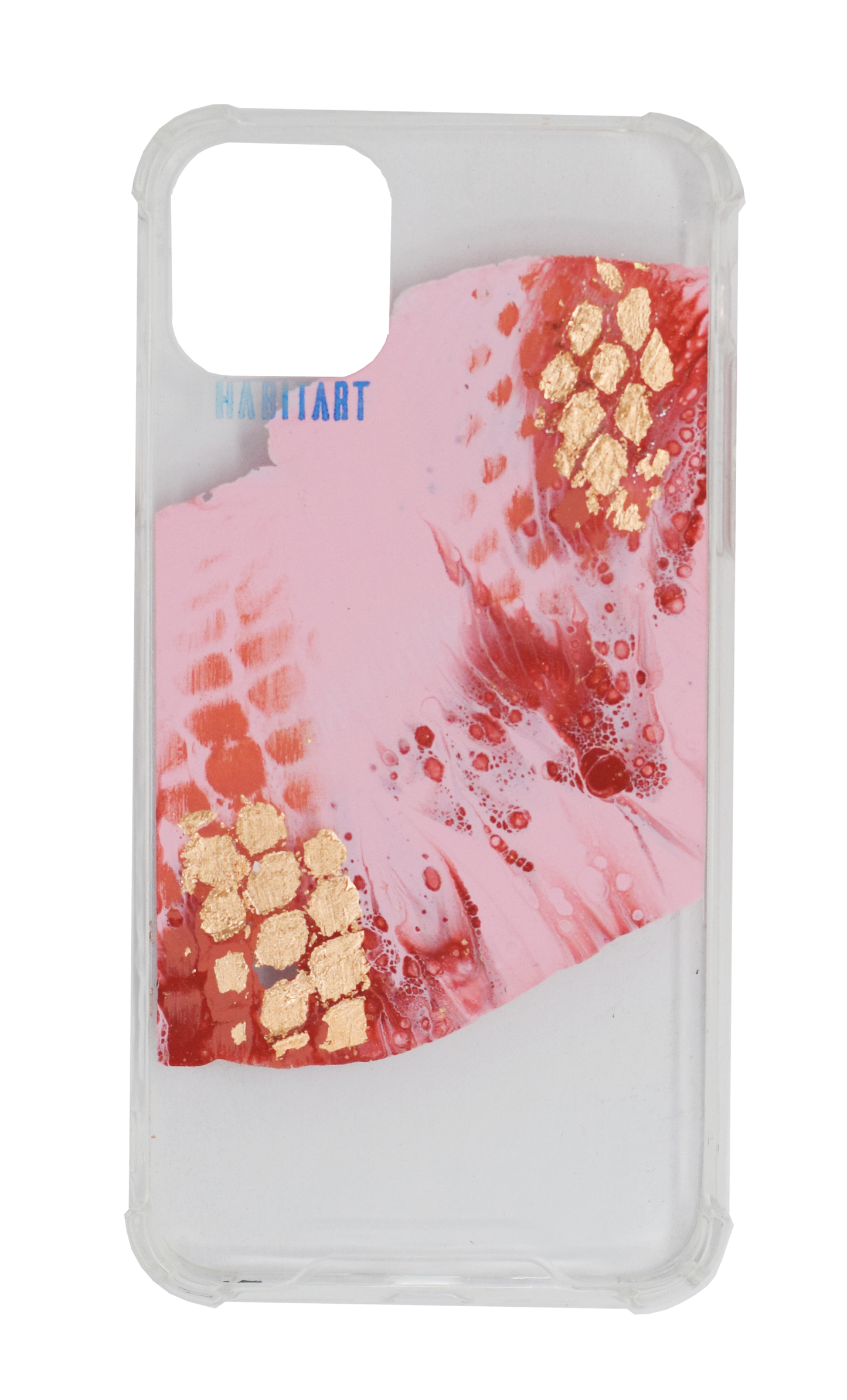 11ProMax Rose Gold Snake + TRANSPARENTE F176