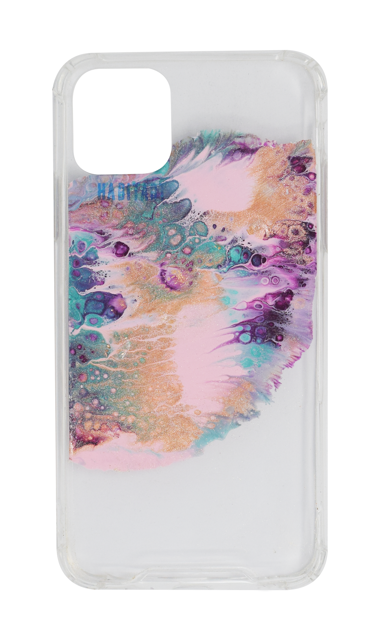 IPhone11 ProMax Coral + TRANSPARENTE E744