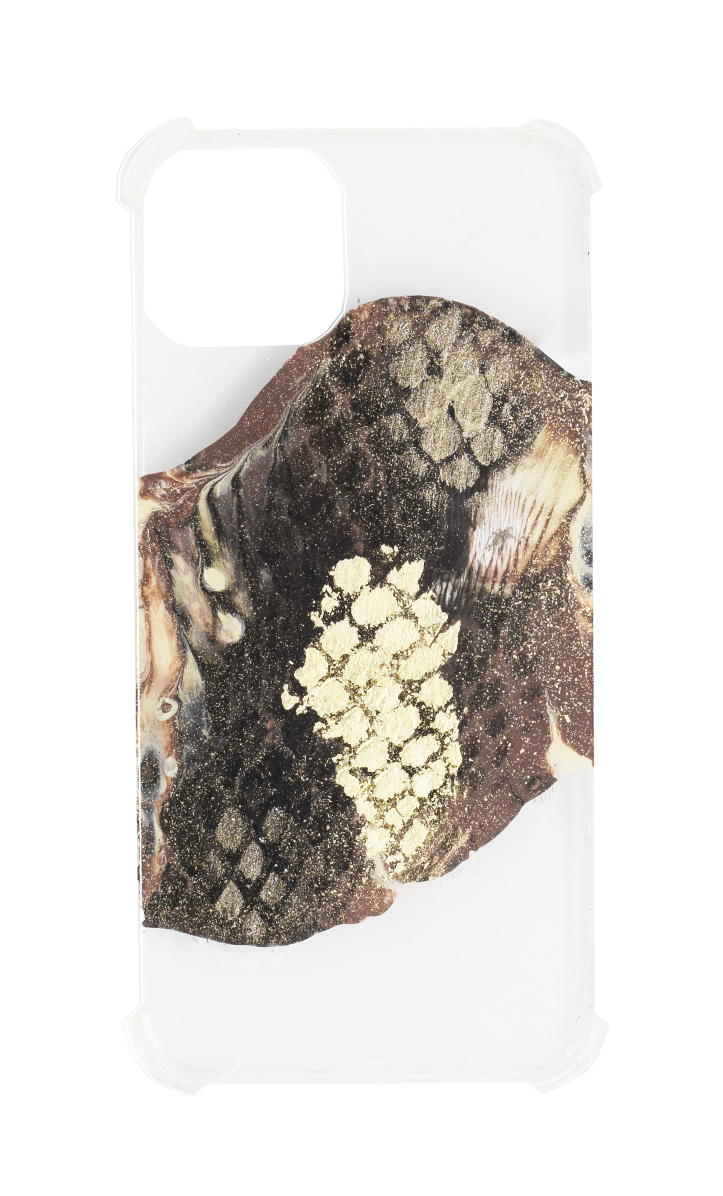 IPhone13 Brown Snake + transparente H29