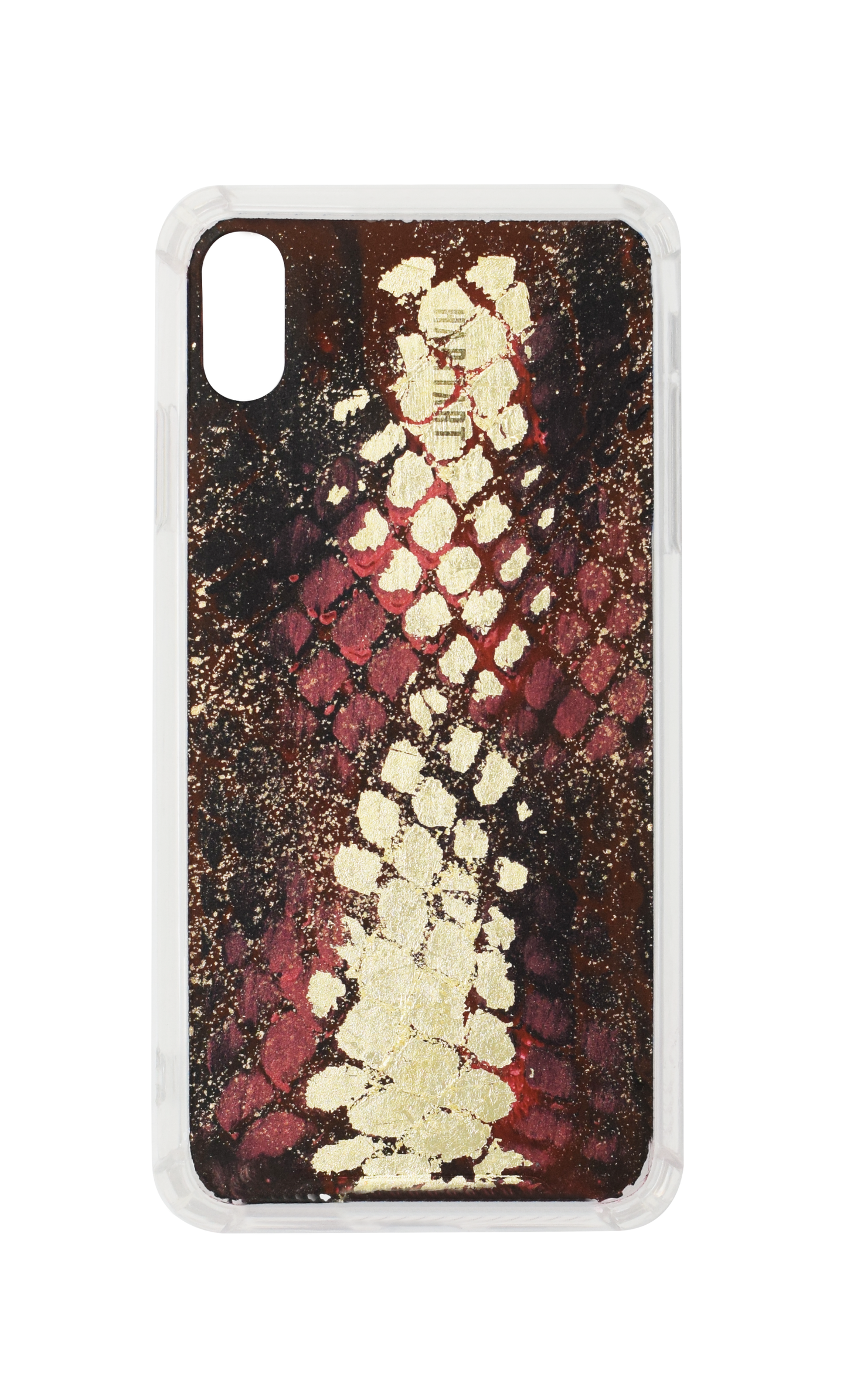 Max Red Snake Print C833