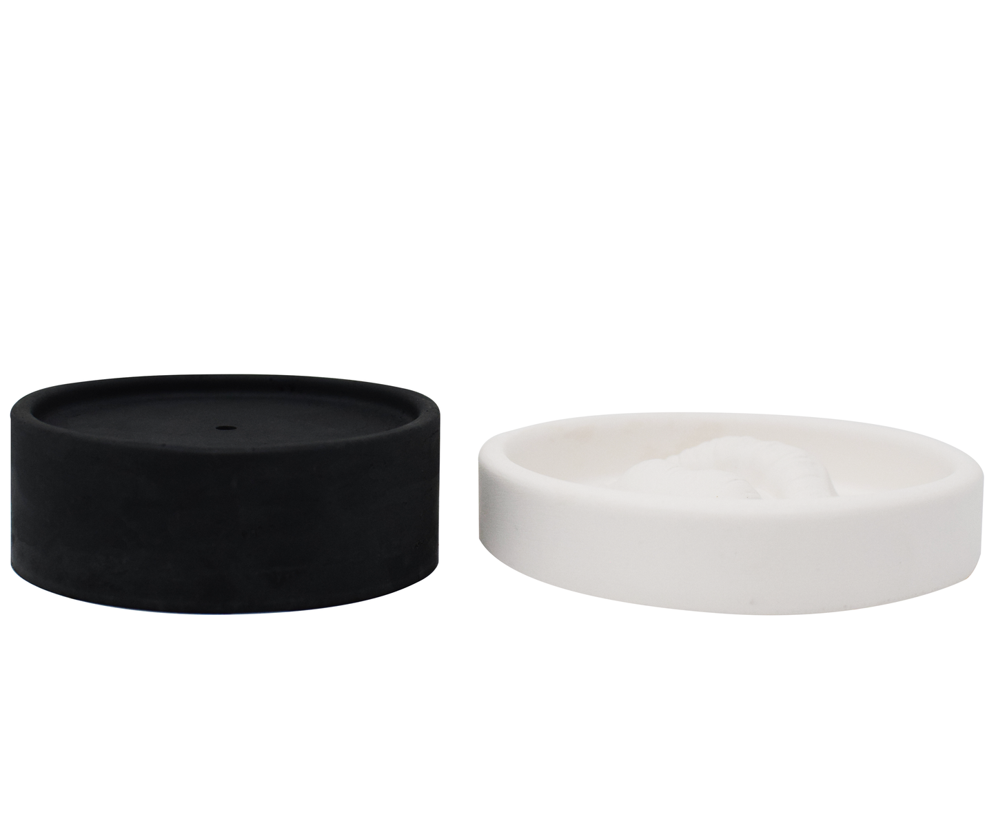 2pzas portaincienso cilíndrico + Kiss