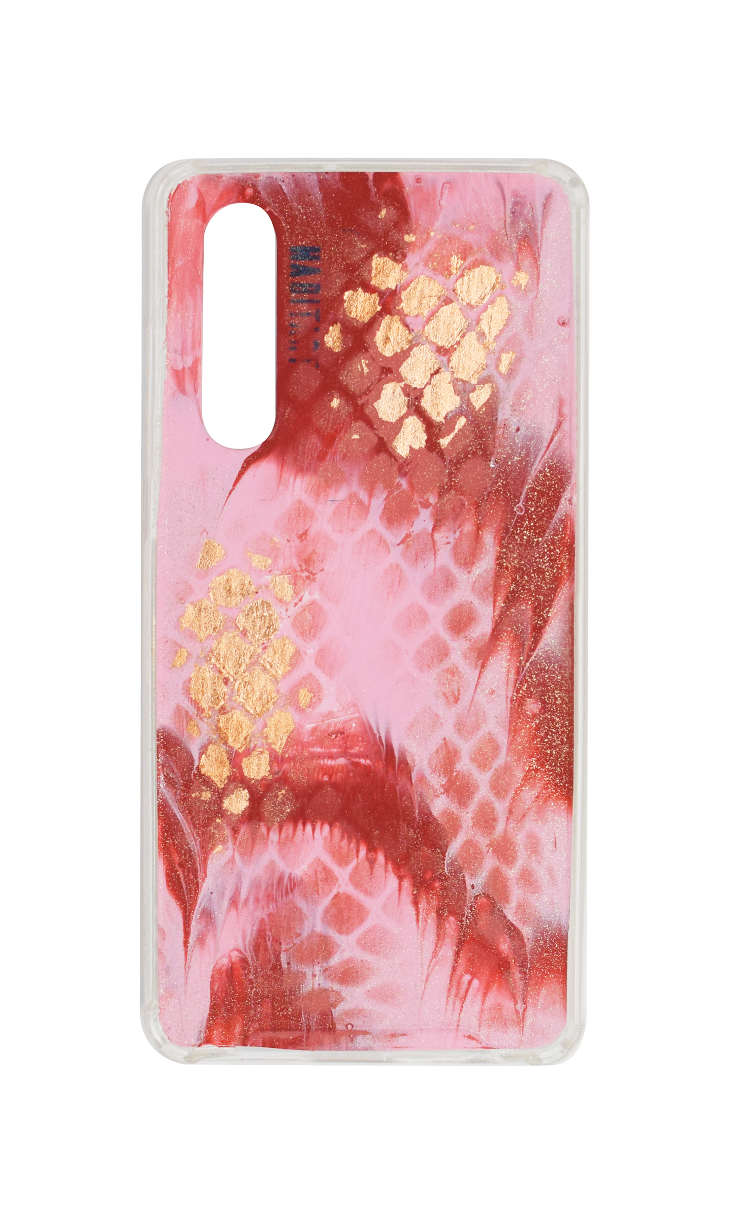 P30 Rose Gold Snake Print D01