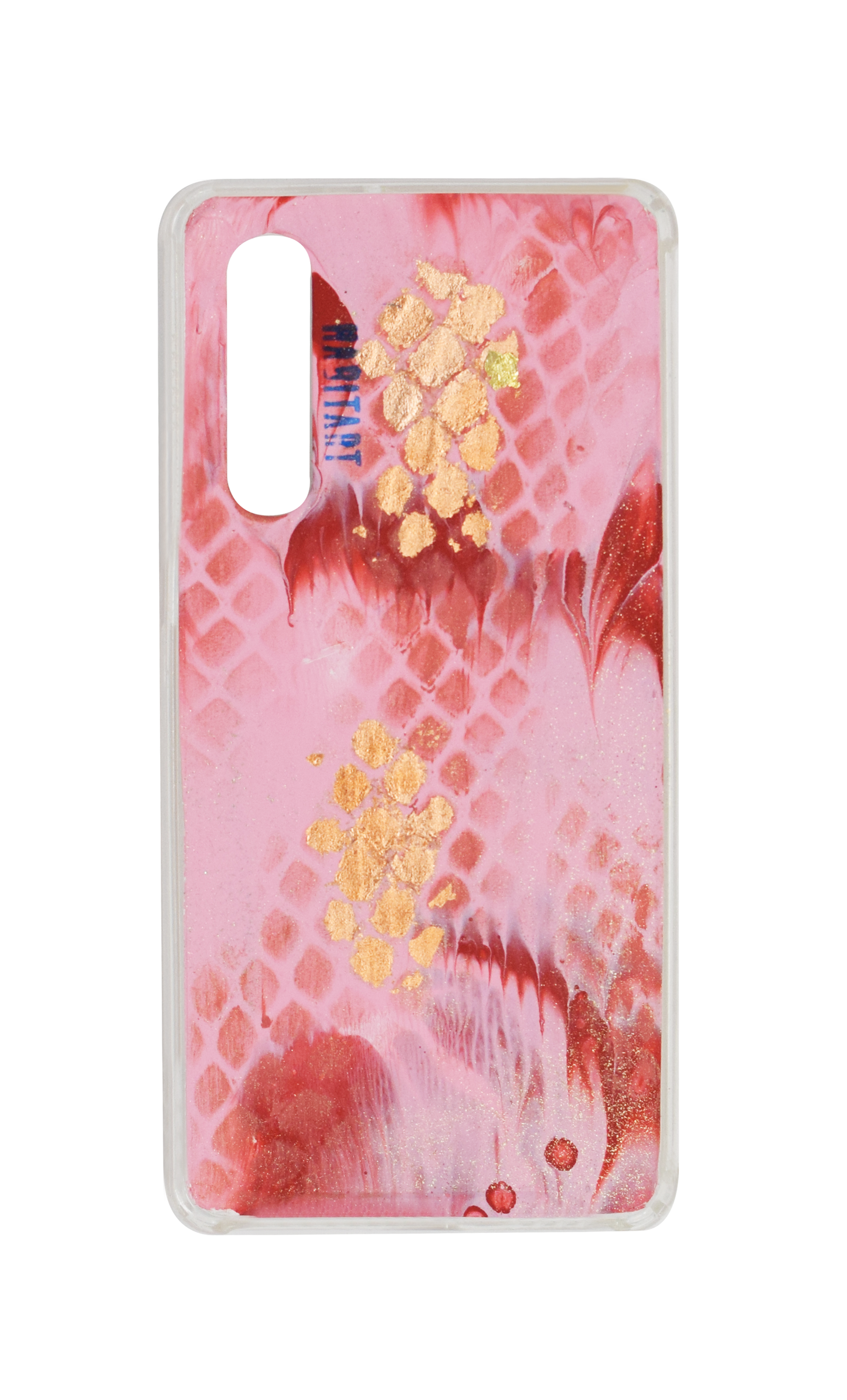 P30 Rose Gold Snake Print D02