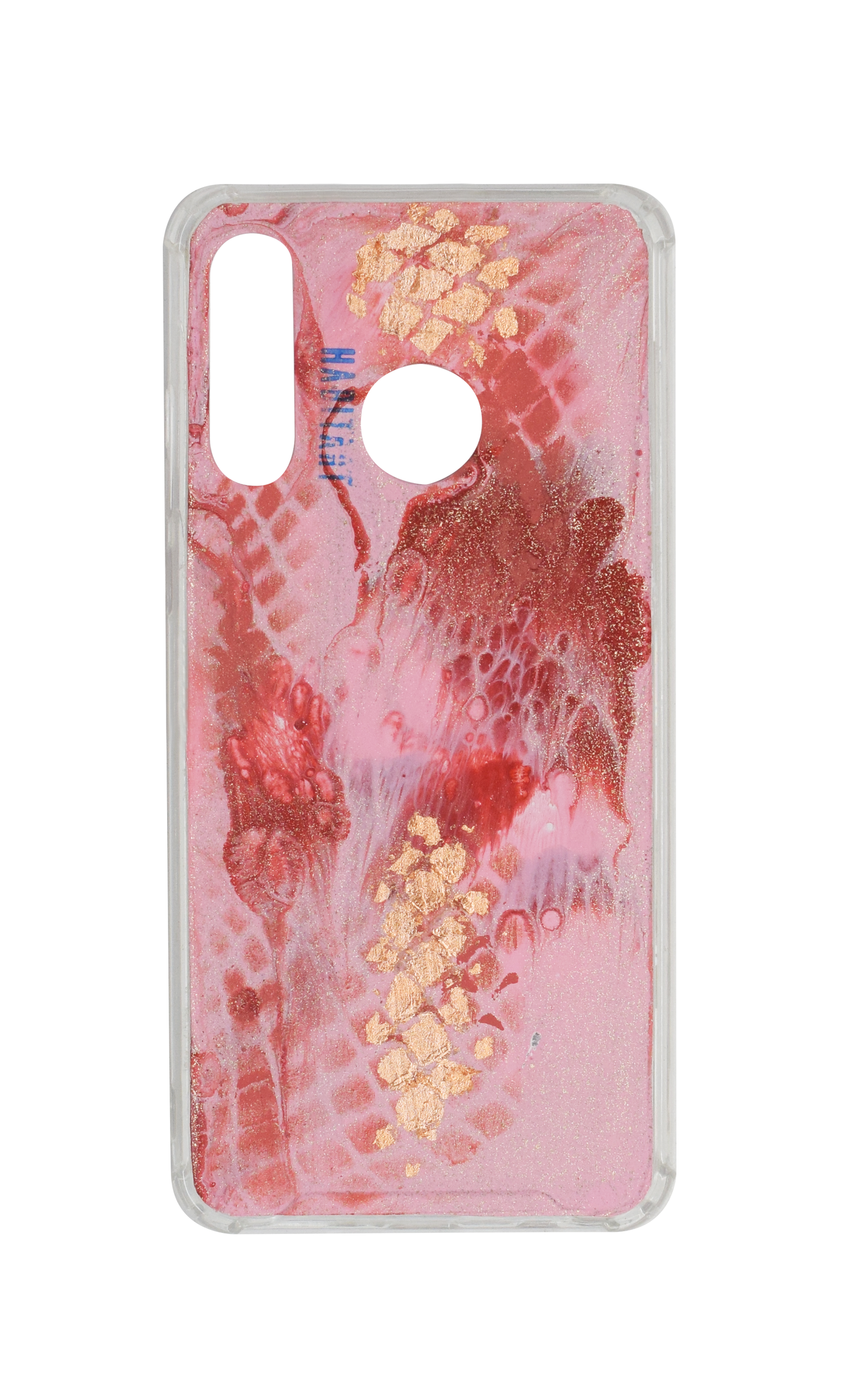 P30lite Rose Gold Snake Print D15