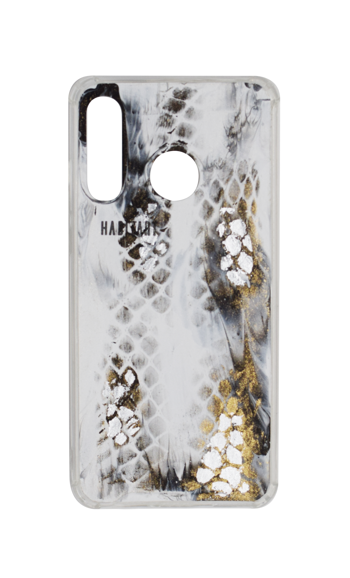 P30lite White Snake Print D331