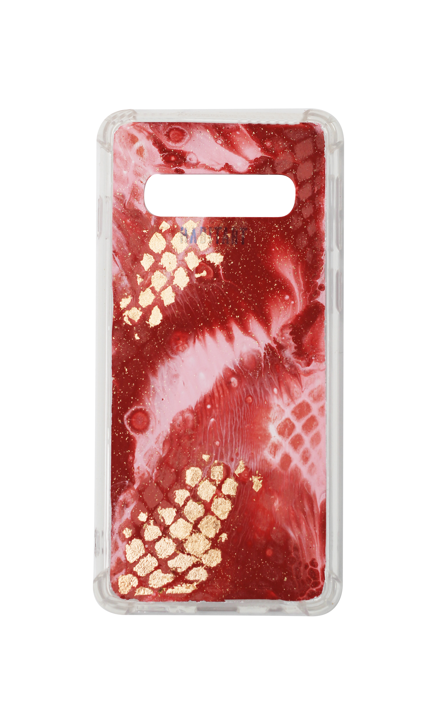 s10 Rose Gold Snake Print c639