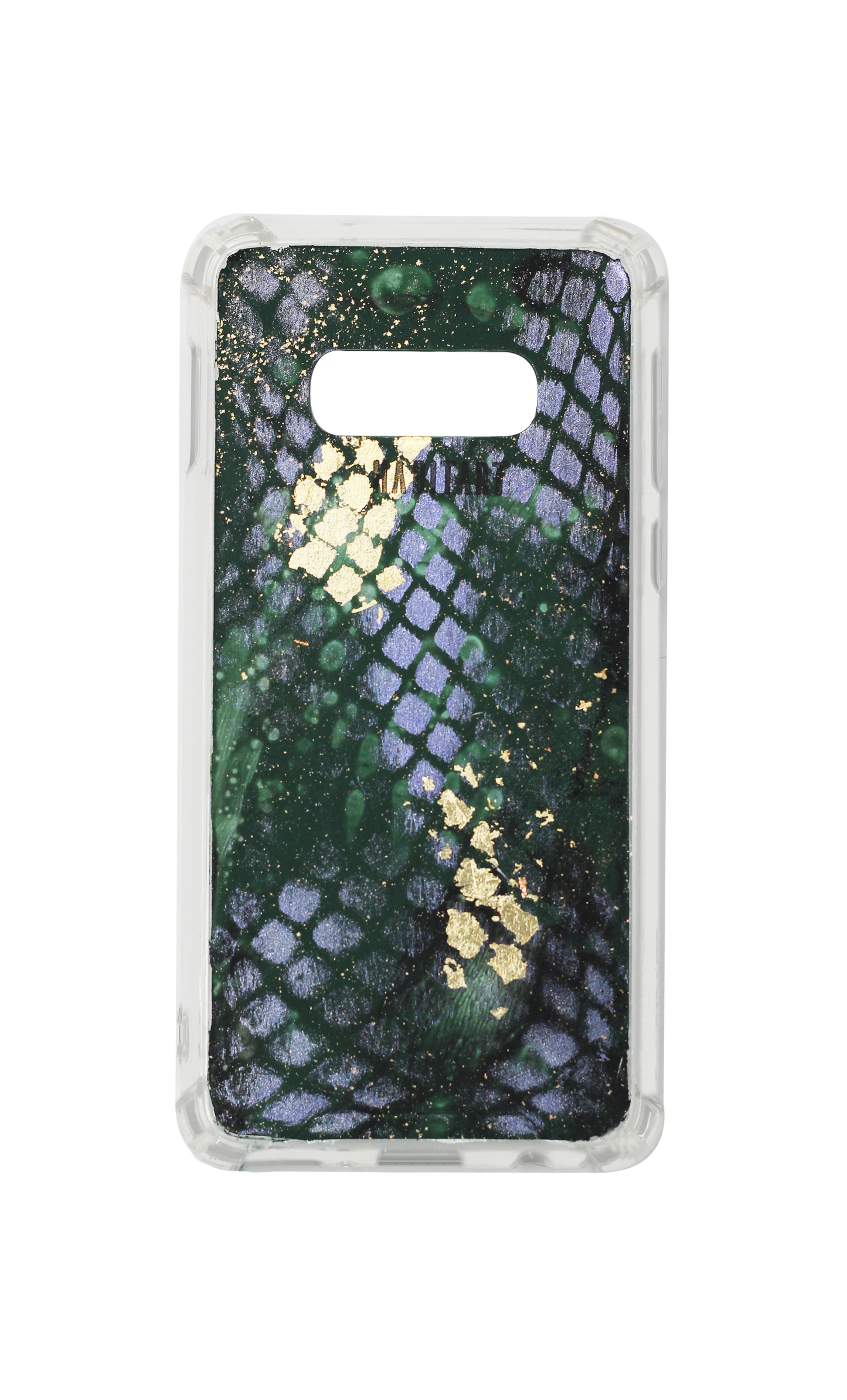 s10e Green Snake Print c628
