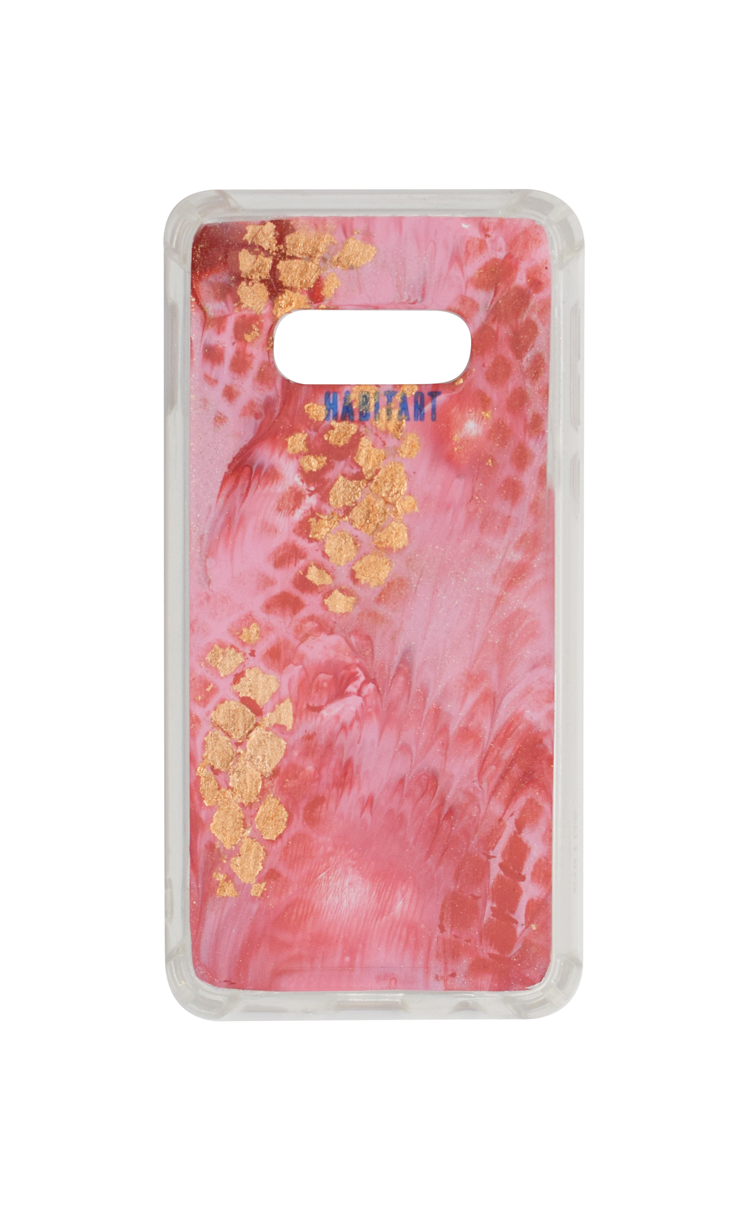 s10e Rose Gold Snake Print D137