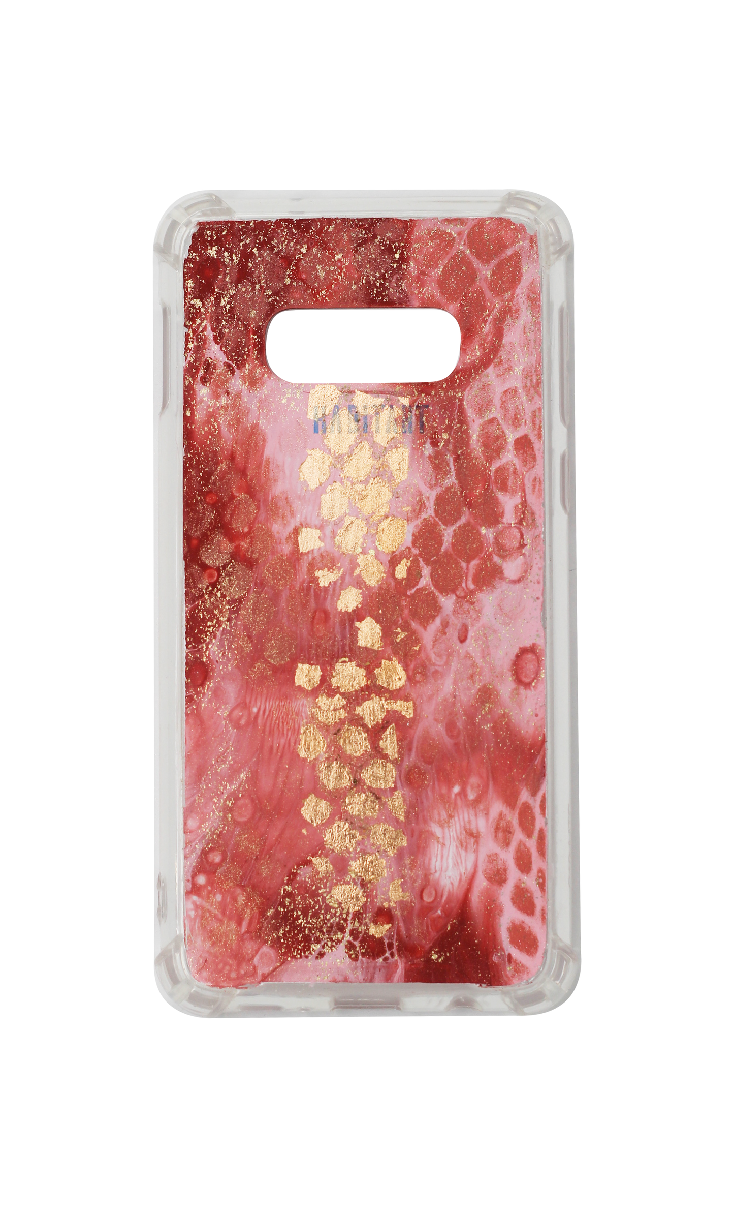 s10e Rose Gold Snake Print c635