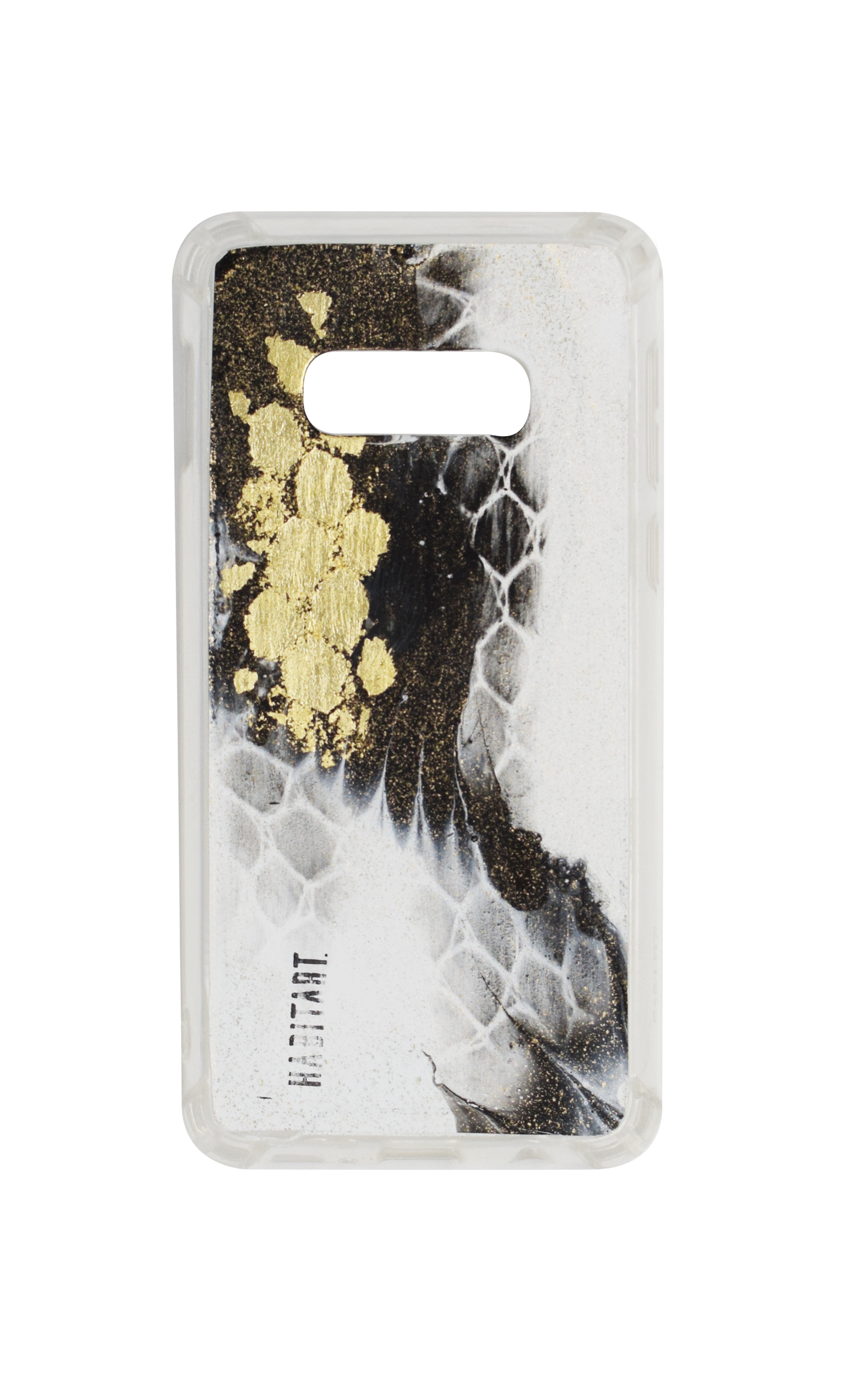 s10e White Snake Print D141