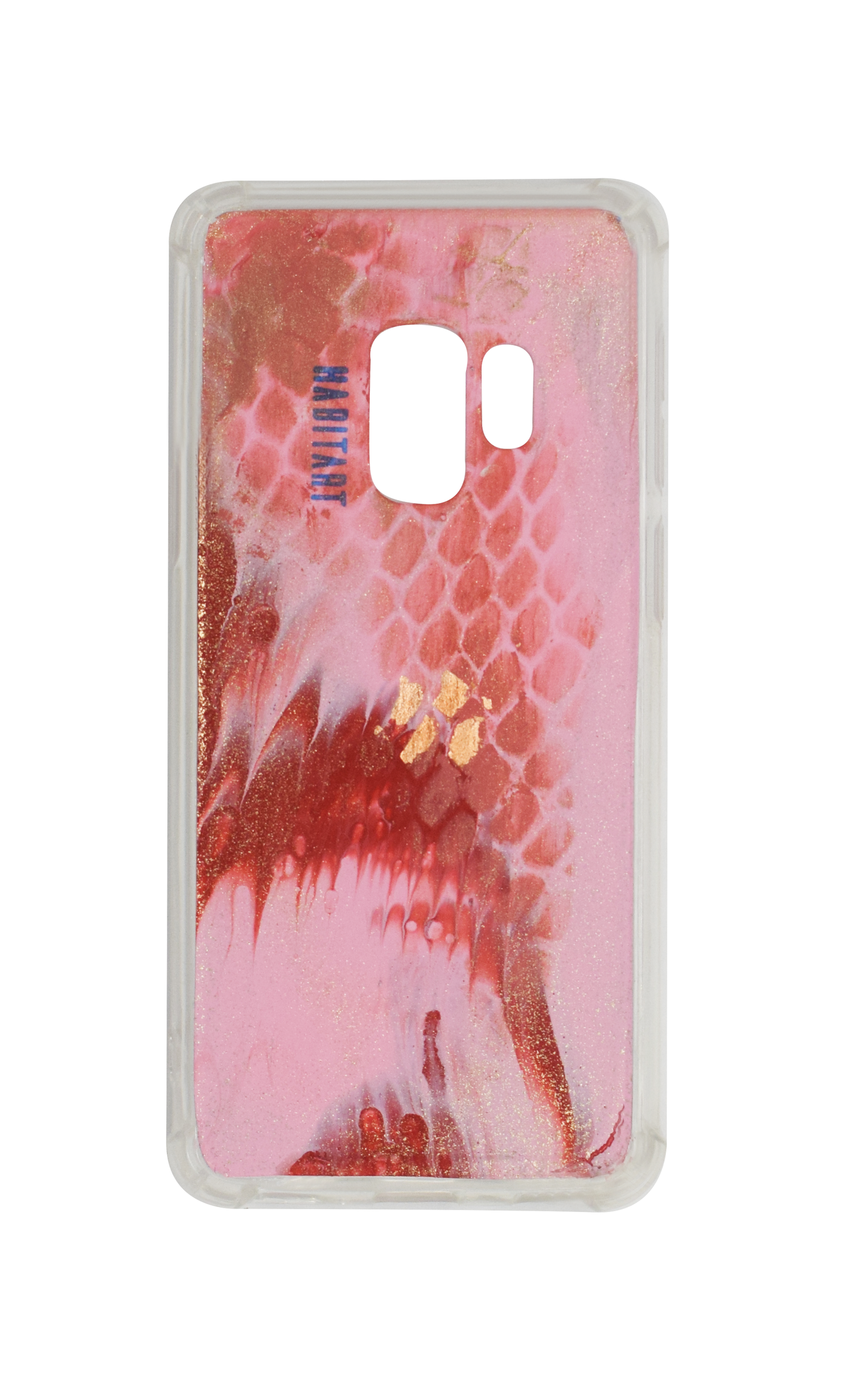 s9 Rose Gold Snake Print D166