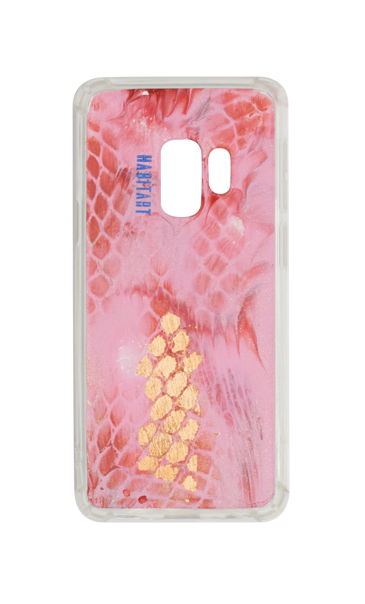 s9 Rose Gold Snake Print D165