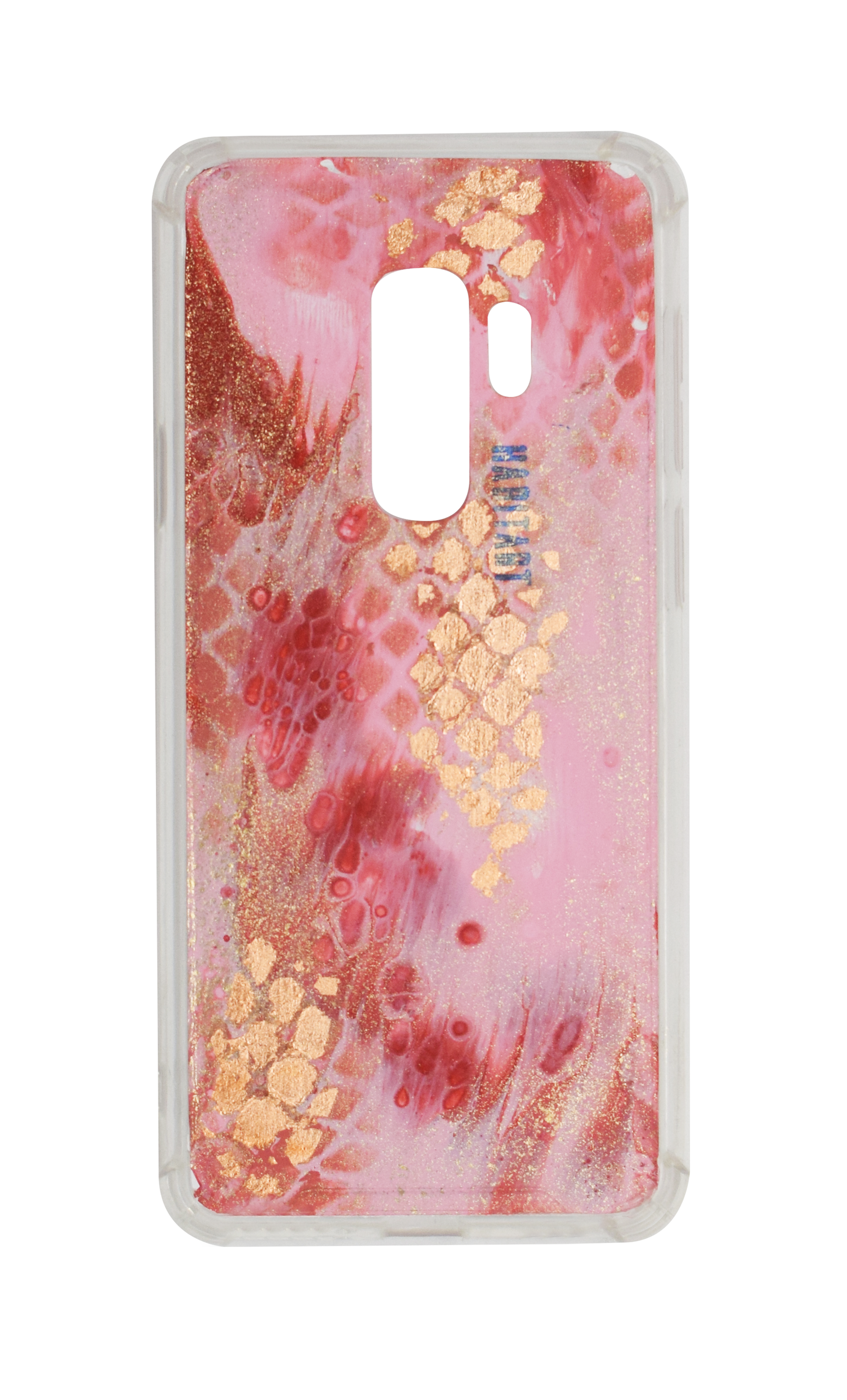 s9+ Rose Gold Snake Print D69