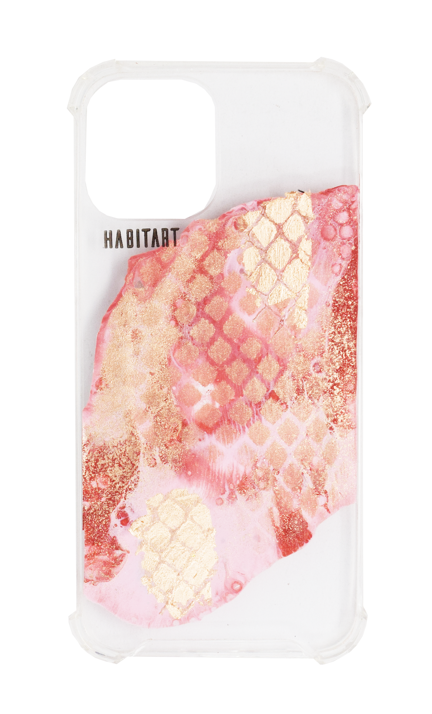 12ProMax Rose Gold Snake + transparente G844