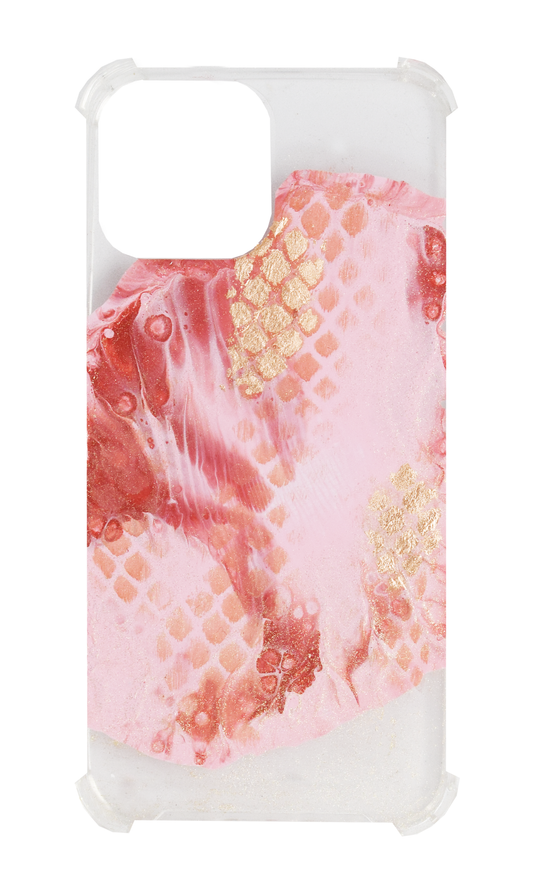13ProMax Rose Gold Snake + transparente H103