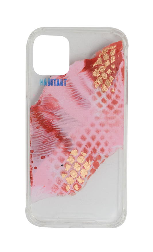 IPhone11 Rose Gold Snake + TRANSPARENTE E453