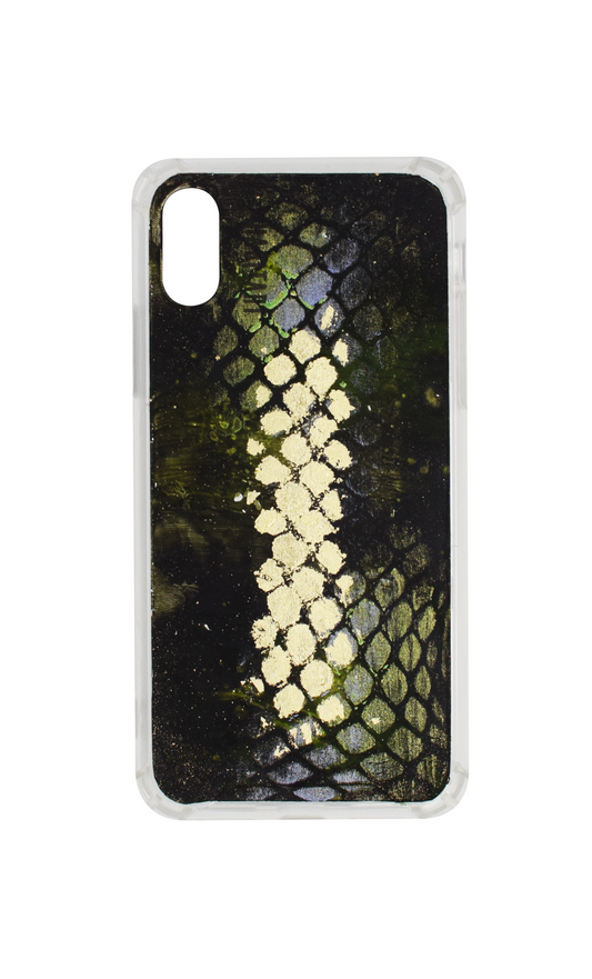 IPhone x/xs Green Snake E114