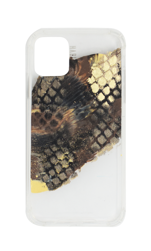 IPhone11 Brown Snake + TRANSPARENTE E468