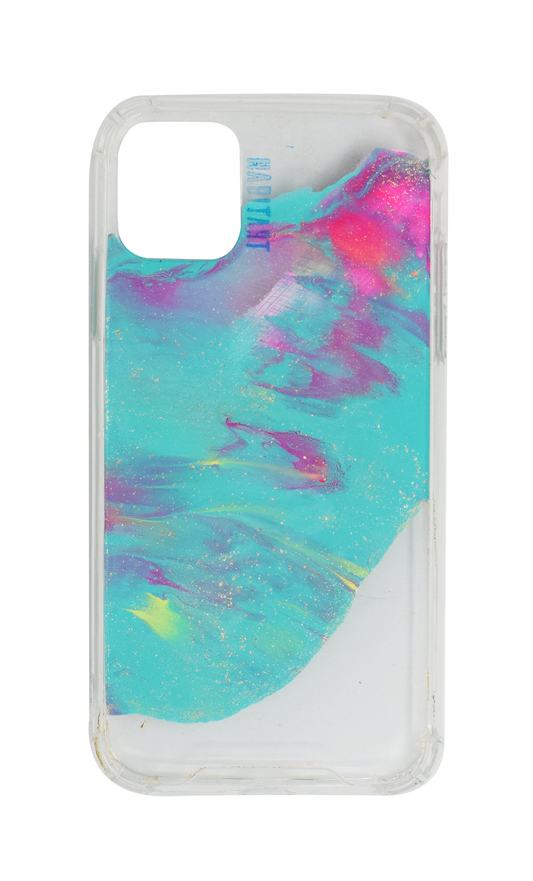 IPhone11 Bubblegum + TRANSPARENTE E474
