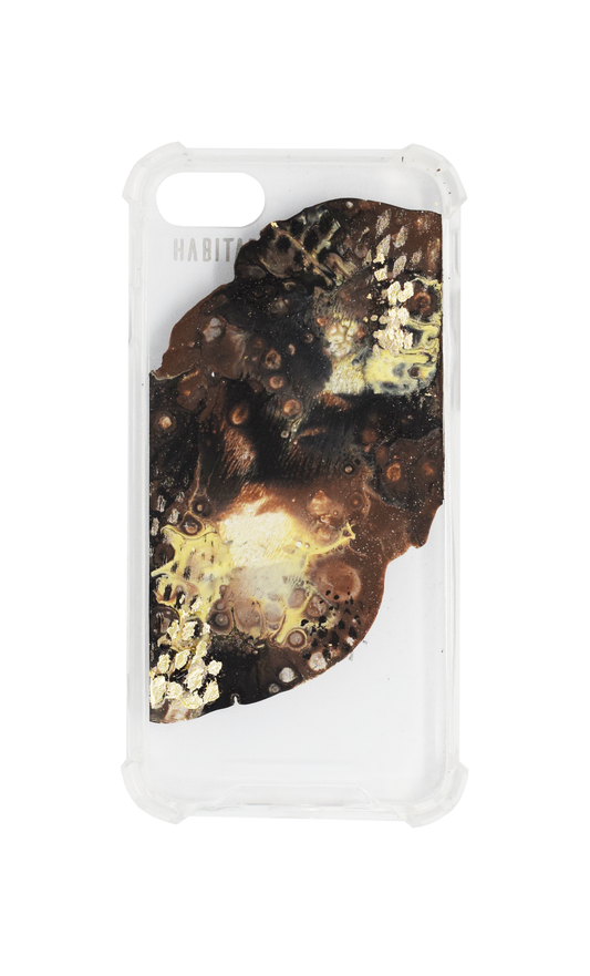 IPhoneSE Brown Snake + TRANSPARENTE F557