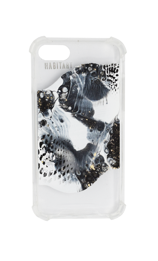 IPhoneSE White Snake + TRANSPARENTE F566