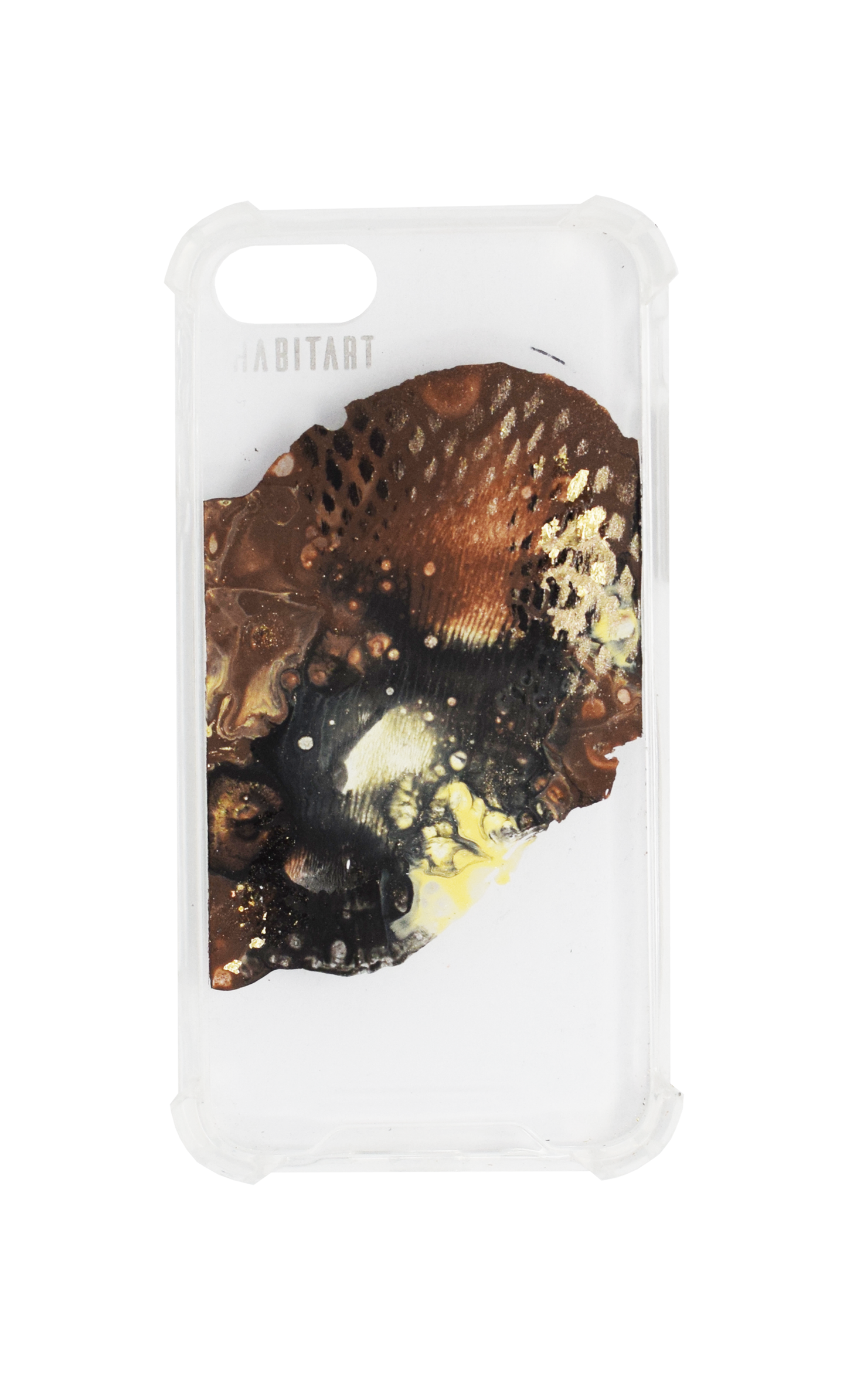 IPhoneSE Brown Snake + TRANSPARENTE F558