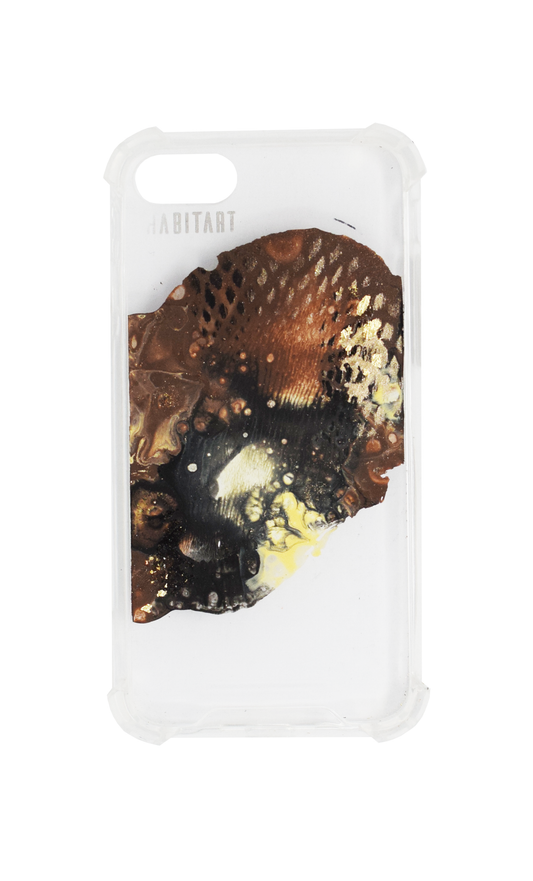 IPhoneSE Brown Snake + TRANSPARENTE F558