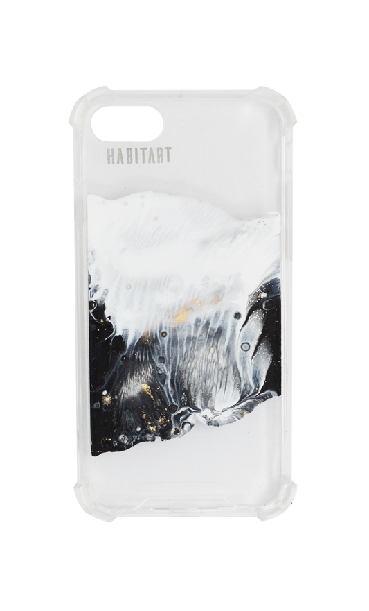 IPhoneSE Marble + TRANSPARENTE F563