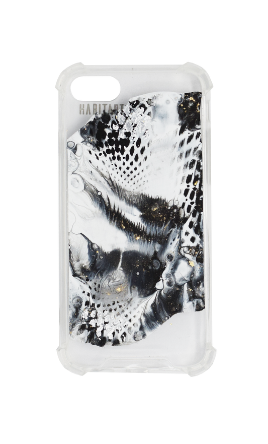 IPhone SE White Snake + TRANSPARENTE F565