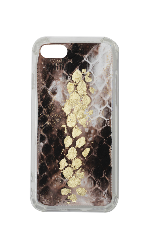 7/8 Brown Snake Print C668