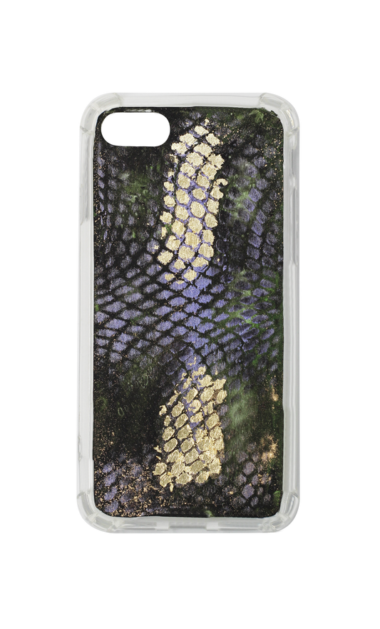 7/8 Green Snake Print C670