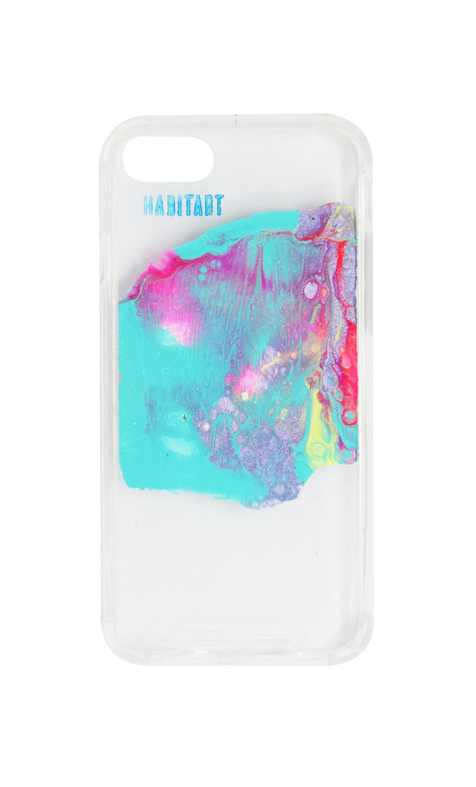 IPhoneSE Bubblegum + transparente F969