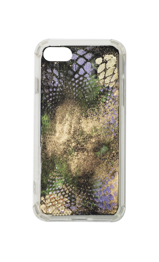 7/8 Green Snake Print C677