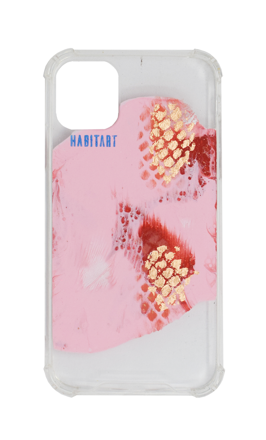 IPhone11 Rose Gold Snake + TRANSPARENTE F295
