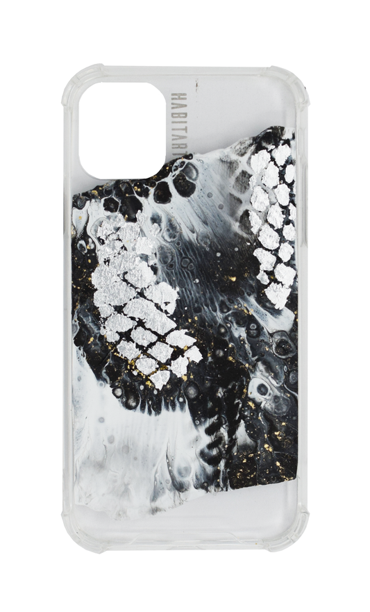 IPhone11 White Snake + TRANSPARENTE F304