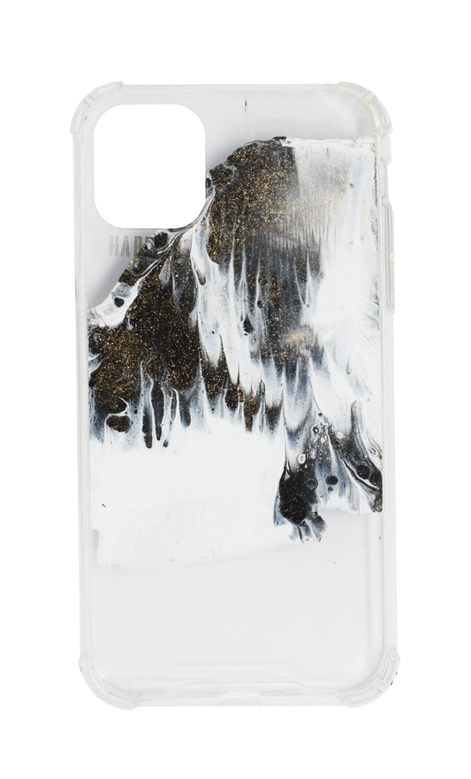 IPhone11 Marble + TRANSPARENTE F702