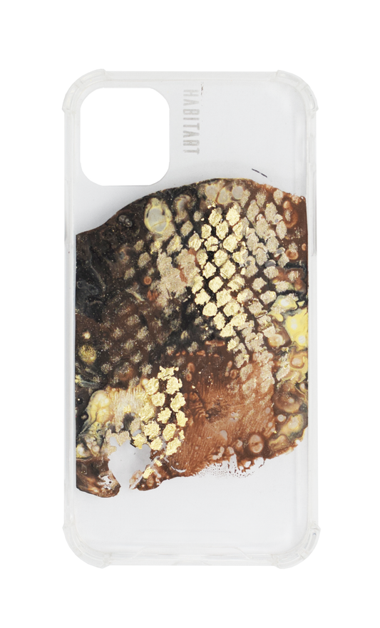 IPhone11 Brown Snake + TRANSPARENTE F311